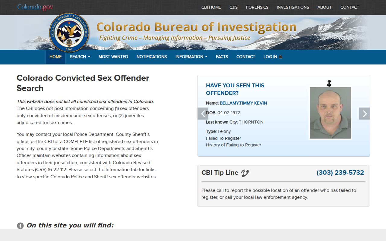 Longmont resident lookup Colorado registry search